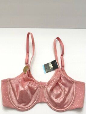 Wacoal Women's Pink Back Appeal Underwire Bra 855303 Size 36C NWT